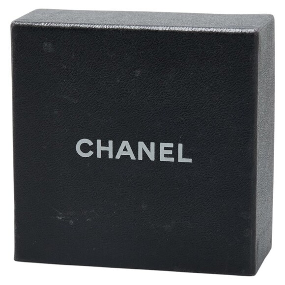 CHANEL Silver Logo Earrings - Picture 5 of 5